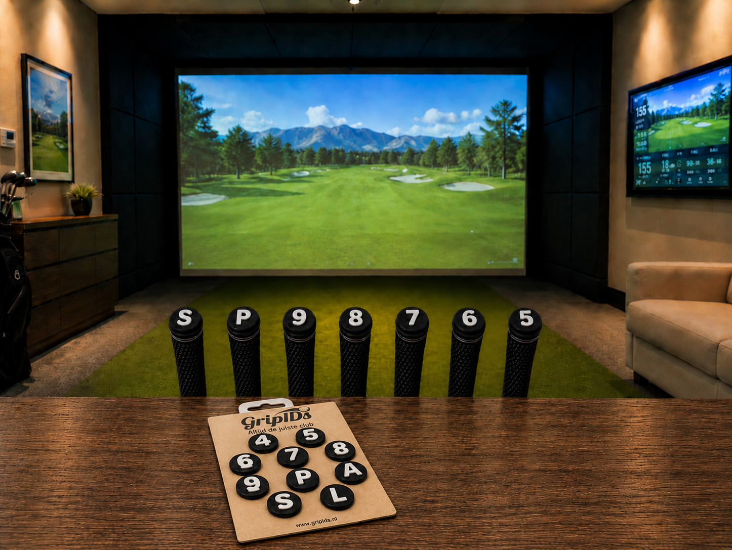 GripIDs in de simulator